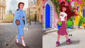 Las princesas de Disney si fueran influencers