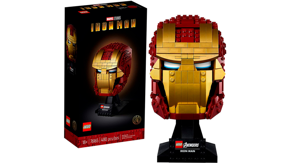 Construye el casco de Iron Man LEGO a LEGO