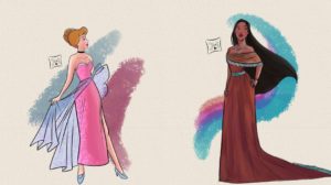 Las ilustraciones de personajes Disney de Fortunato Funari