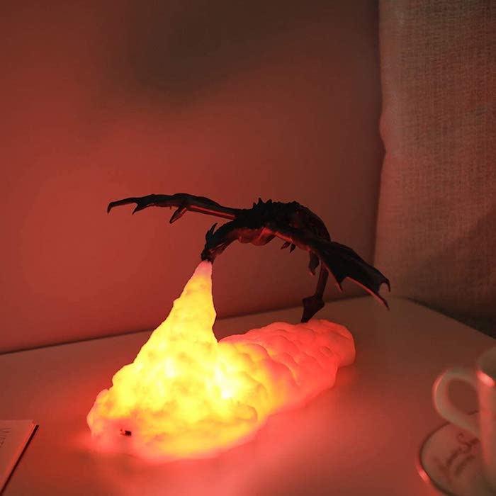 Puedes tener una lámpara de un dragón