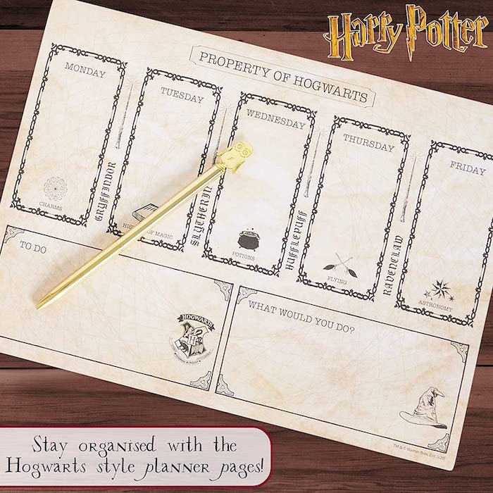 La agenda y planificador de Harry Potter que necesitas