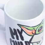La taza más molona de Baby Yoda
