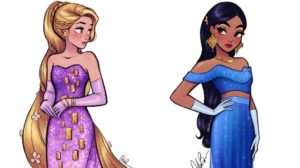 Las Princesas Disney de Dylan Bonner