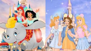 Las princesas de Disney si fueran a DisneyLand
