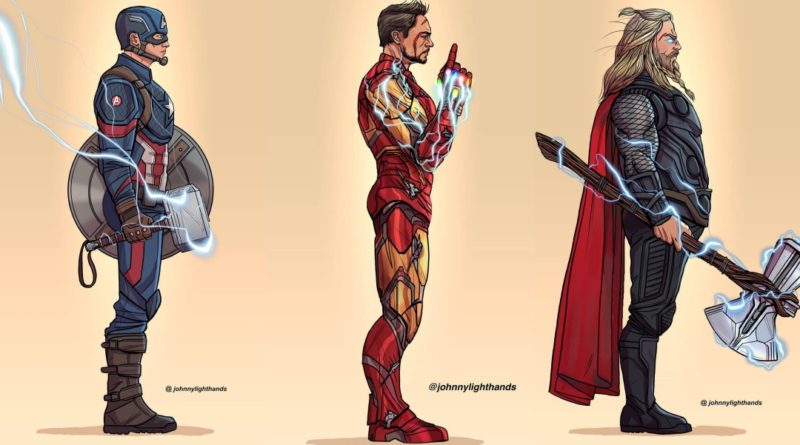 Los perfiles de los héroes más famosos de Marvel