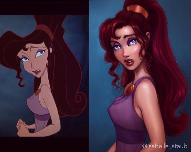 Personajes Disney · Por Isabelle Staub