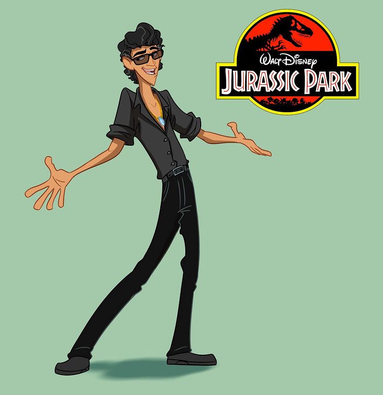 Jurassic Park si fuera una película Disney · Por Alexander Pick