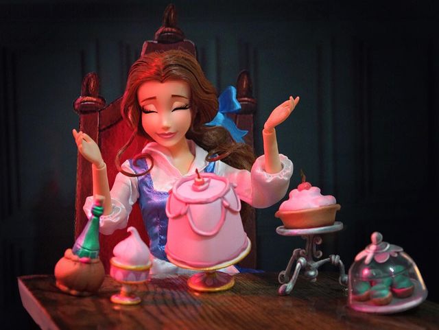 Escenas Disney con Barbie · Por Guto