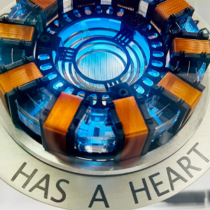 Réplica del ARC Reactor de Tony Stark