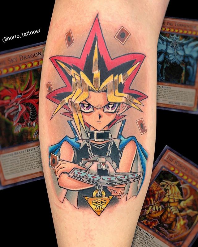 Tatuajes de anime · Por borto_tattooer