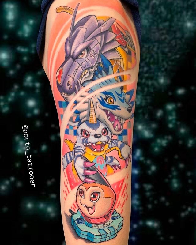 Tatuajes de anime · Por borto_tattooer