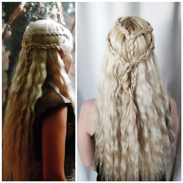 Peinados Daenerys · Por queenofhairstyles