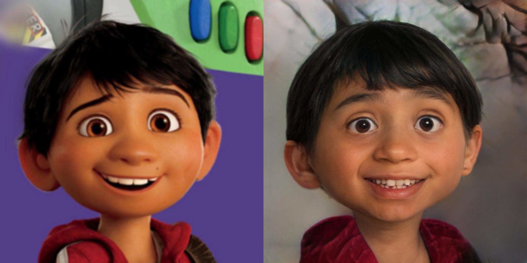Personajes de Pixar hiperrealistas · Por Nathan Shipley
