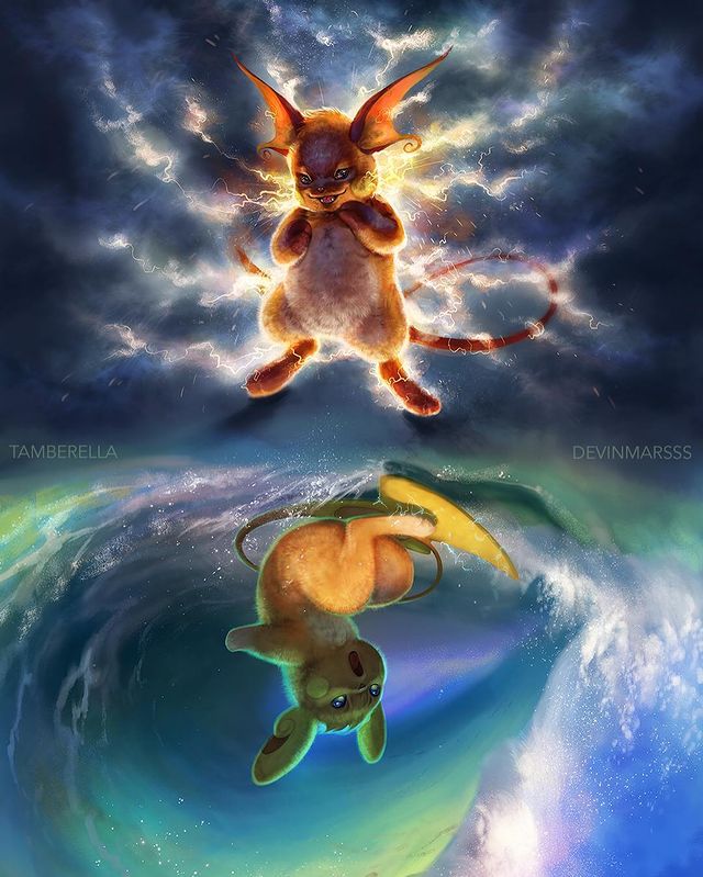 Ilustraciones épicas de Pokémon · Por devinellekurtz