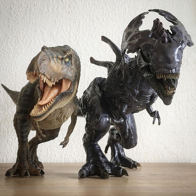 Colección de figuras de dinosaurios · Por jurassic_victim