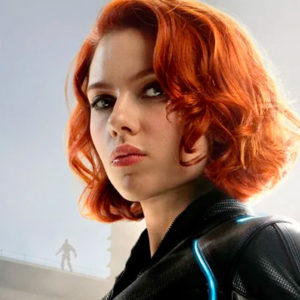 Scarlett Johansson como Black Widow en Avengers
