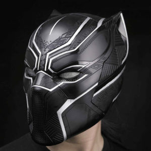 Mascara o casco de Black Panther Escala real