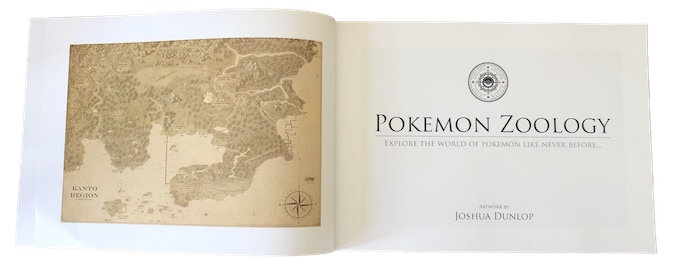 Libro de zoología Pokémon por Joshua Dunlop