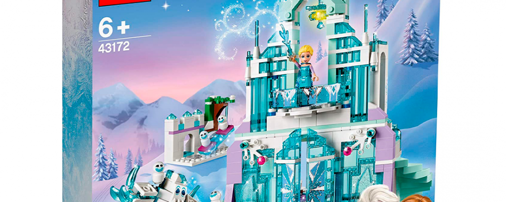 Puedes construir el castillo de Elsa con LEGO