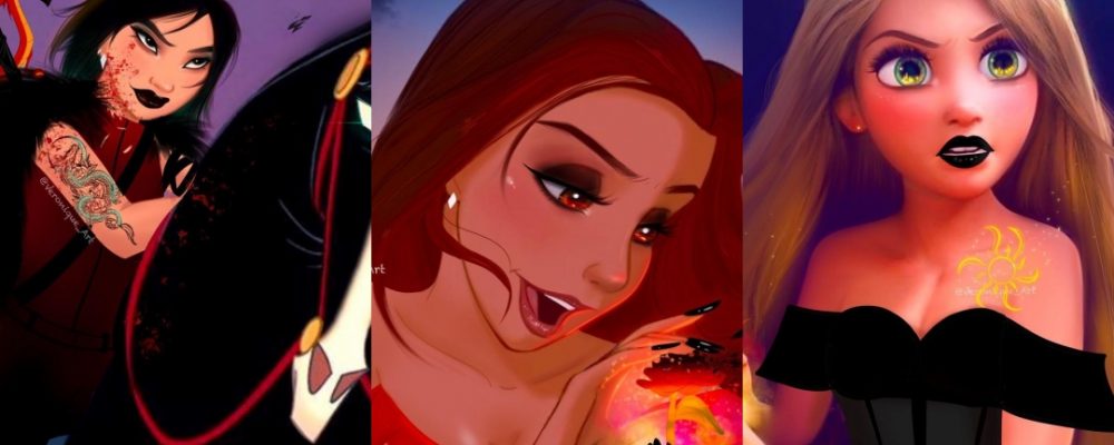 Princesas como villanas Disney Portada