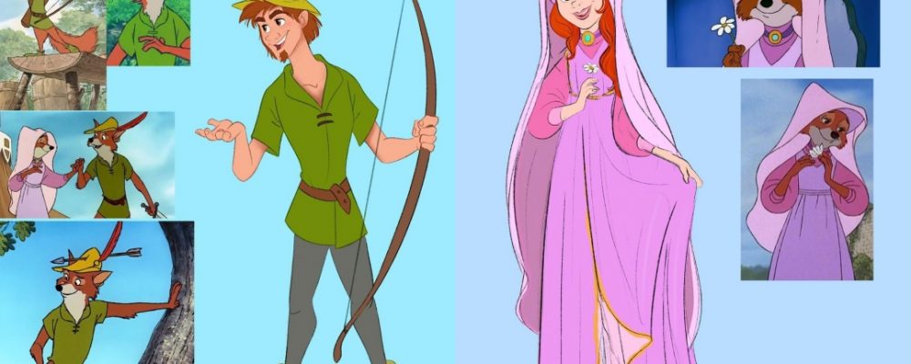 Los personajes de Robin Hood si fueran personas