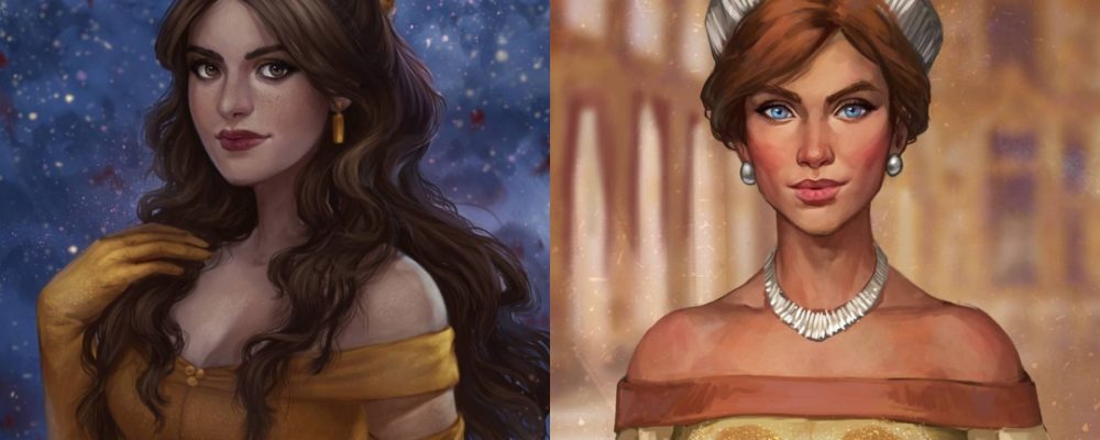 Las princesas de Disney artista Portada