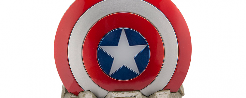 Puedes tener un altavoz del escudo del Capitán América