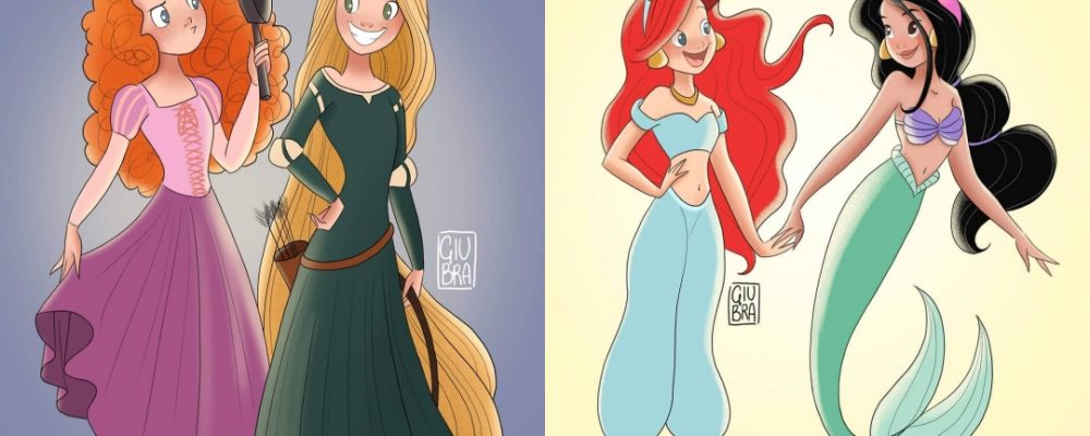 Las princesas Disney se cambian la ropa
