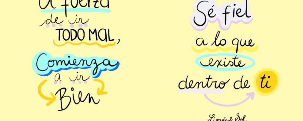 Las increíbles frases para reflexionar de Limón y Sol
