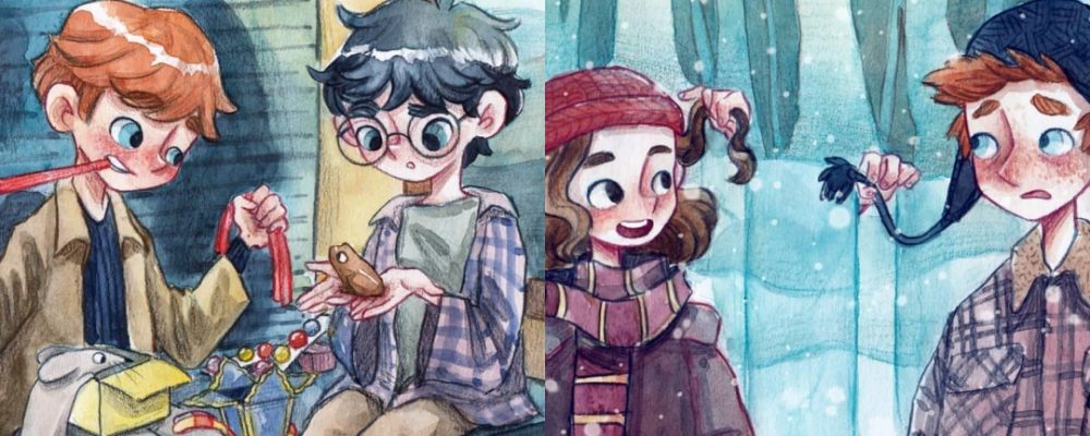 Las ilustraciones de Harry Potter de Lea