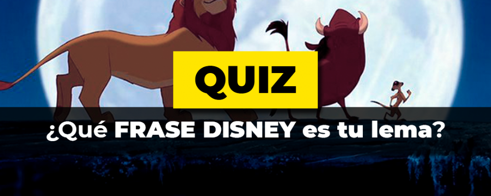 Quiz · Frase Disney